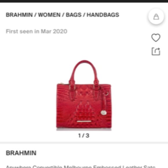 Brahmin Bags Brahmin Anywhere Convertible Carnation Melbourne